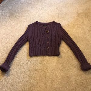 Crop sweater